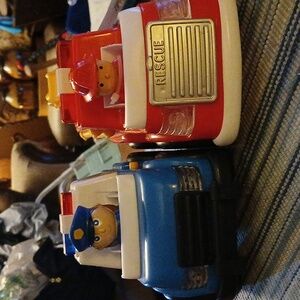 LIGHTS & SOUND FIRE TRUCK & POLICE CAR